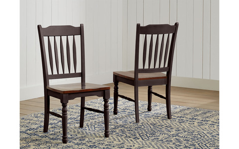 BRIOB267K Slatback Dining Chair