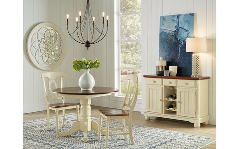 BRIMB6100 42" Drop Leaf Dining Table