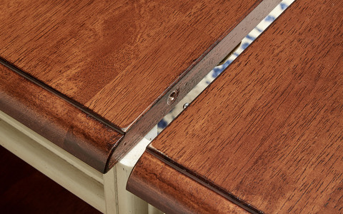 BRIMB6310 42" x 52" Leg Dining Table w/ 2 - 12" Leaves