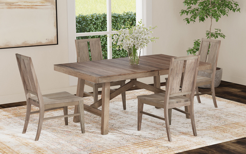 CAURH6300 Trestle Dining Table