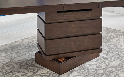 CHSFB6300 Convertible Storage Table with 18" Butterfly Leaf