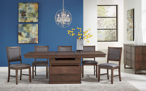 CHSFB6300 Convertible Storage Table with 18" Butterfly Leaf