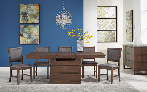 CHSFB6300 Convertible Storage Table with 18" Butterfly Leaf