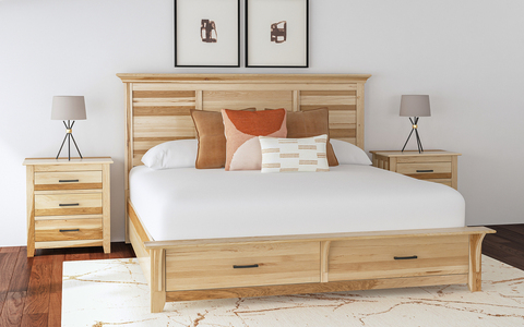 GAL-NH-5-03-1 Queen Storage Bed