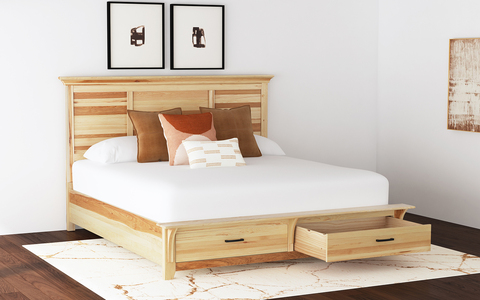 GAL-NH-5-13-1 King Storage Bed