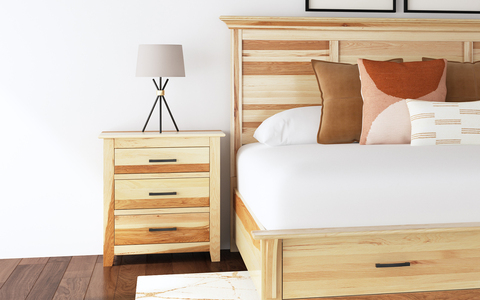 GAL-NH-5-75-0 3 Drawer Nightstand