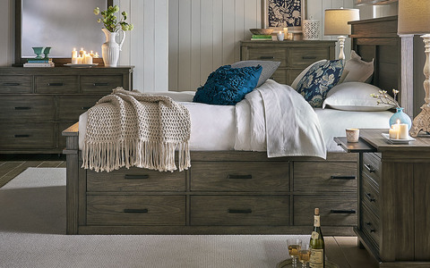 GLPGR5151 King Captain Bed