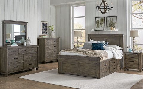 GLPGR5151 King Captain Bed