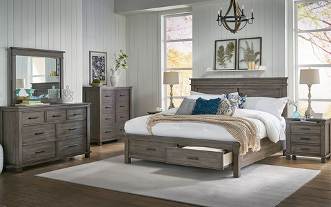 GLPGR5131 King Storage Bed