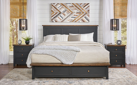 STO-BL-5-13-1 King Storage Bed