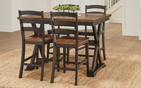 STOBL6700 Gathering Height Table with Butterfly Leaf