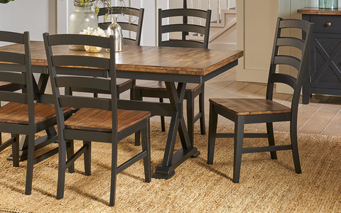 STOBL255K Ladderback Dining Chair
