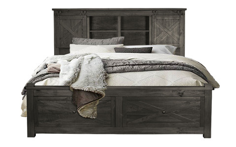 SUVCL5031 Queen Storage Bed with Footboard Bench