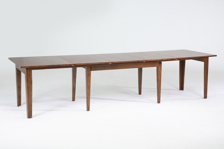 TOLRA617L 38" x 61" Leg Dining Table with 3 - Leaves