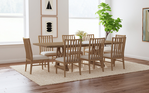 WETAC6300 Trestle Dining Table