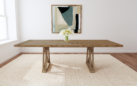 WETAC6300 Trestle Dining Table