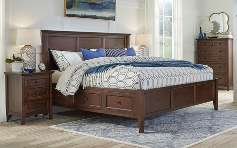 WSLCB5191 King Storage Bed Frame