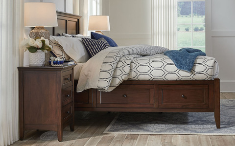 WSLCB5091 Queen Storage Bed Frame