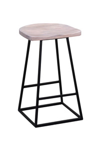Clement White Wash Counter Height Stool