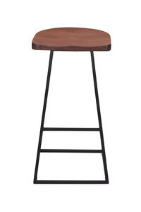 Clement Walnut Bar Height Stool