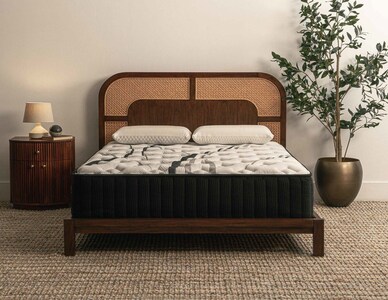 Bungalow II medium hybrid mattress made in the USA