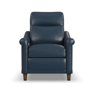 Leather power recliner with nailhead trim Walla Walla