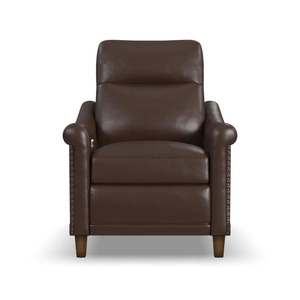 Classic style leather recliner with adjustable headrest Walla Walla
