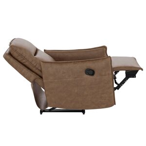 U7542-04-15 Manual Recliner - Brown Sanded