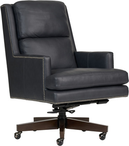 A12-3680 Admiral Executive Desk Chair - Luxe Midnight Leather