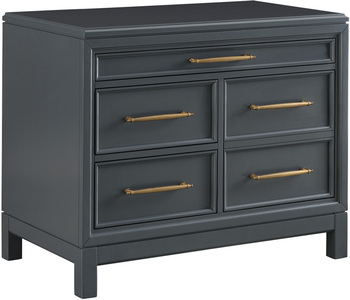 3014-378 Alexander Workstation Combo File - Midnight Finish