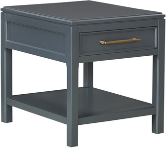 I3014-9140 Alexander End Table - Midnight Finish