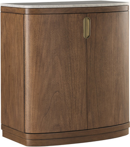 I3224-6820 Caden Bar Cabinet with Marble Top