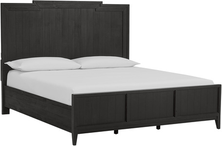 I631-413-412-402 Camden Queen Panel Bed Frame - Domino