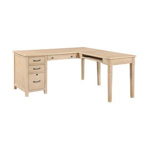 GMA165 Mayville 66In Writing Desk W/Return