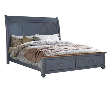 ZAMR-7000KG Americana King Storage Bed
