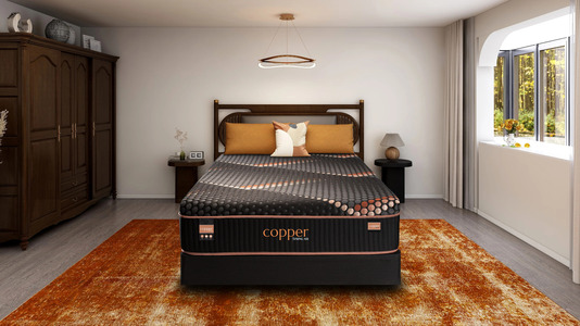 Spring Air Copper Hybrid Mattress Made in USA