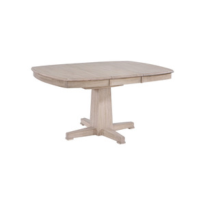 DBA14257N Brookhaven 57" Pedestal Dining Table with 15" Butterfly Leaf