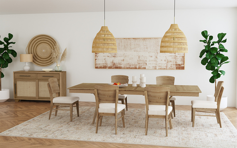 BABDC6310-BABDC298K Barbossa 7 Piece Dining Set