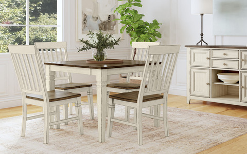 BEAPW6020-BEAPW275K Beacon 5 Piece Dining Set