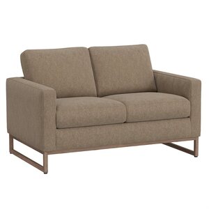 Cedric Loveseat - Truffle Fabric