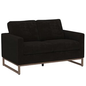 Cedric Loveseat - Espresso Fabric
