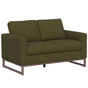 Cedric Loveseat - Olive Fabric