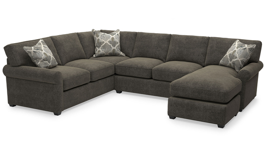 225-10L-45R 2 Piece Sectional with Floating Chaise