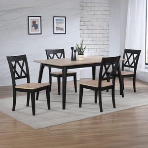 Brookhaven 5 Piece Set with XX Back Dining Chairs