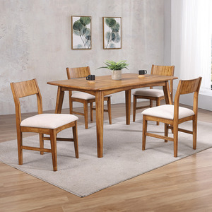 DP33660-DP3450S Portland 5 Piece Dining Set (Table + 4 Chairs)