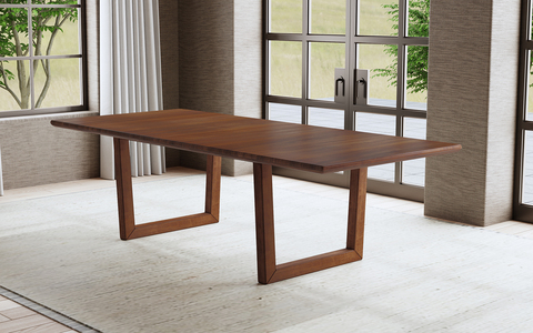 VOSSA6300-VOSSA256K Voss 7 Piece Dining Set with 6 Wood Dining Chairs