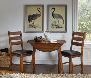 Mason 3 Piece Dining Set with Slatback Chairs