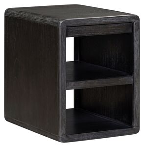 I3365-9130 Ambrose Chairside Table - Obsidian Mist Finish