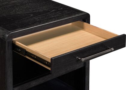 I3365-9140 Ambrose End Table - Obsidian Mist Finish