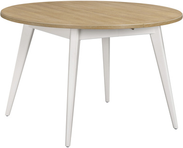 I3260-6000 Astoria Round Dining Table Extendable - Pearl Finish